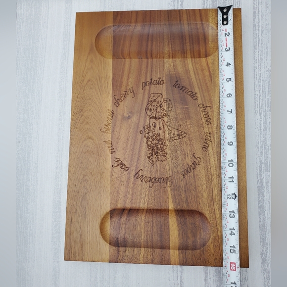 Cheese Charcuterie Board & Serving Accessory Set in Acacia Wood - Picture 10 of 12